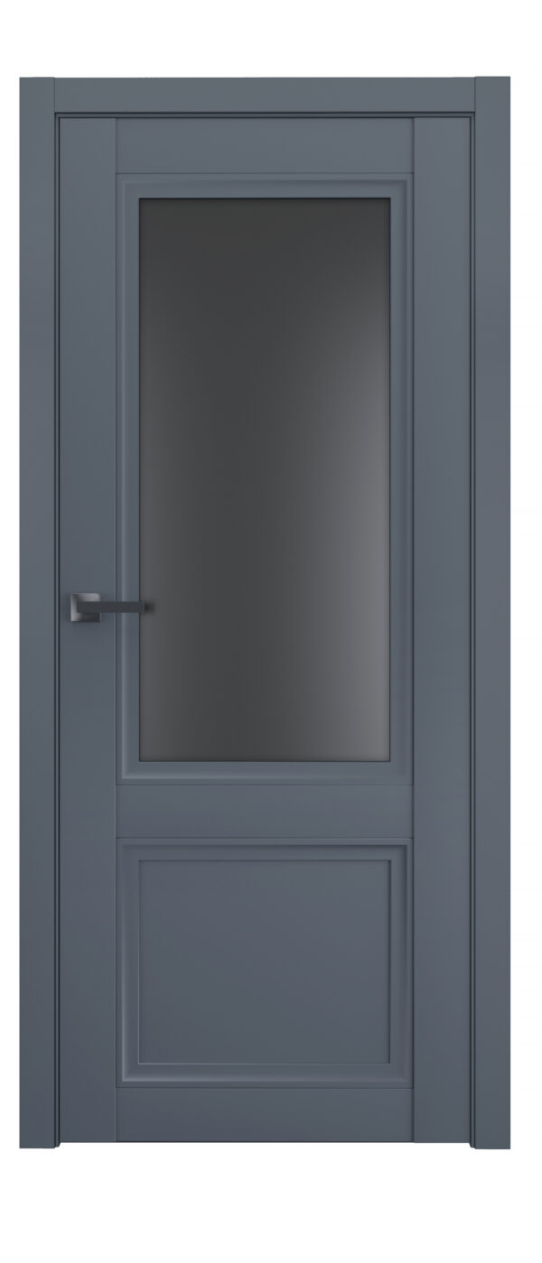 A1-Neo-Soft 404 Malahit laminált beltéri ajtó szatén üveggel - A0 Neoclassico 402 Antracit laminalt belteri ajto tomor 2 600x1399