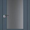 A1-Neo-Soft 606 Zafir laminált beltéri ajtó szatén üveggel