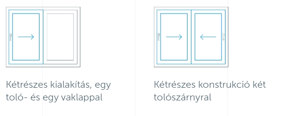 műanyag tolórendszer Prémium WDS SL 60 tolórendszer műanyag ajtókhoz és ablakokhoz - WSD SL 60 6