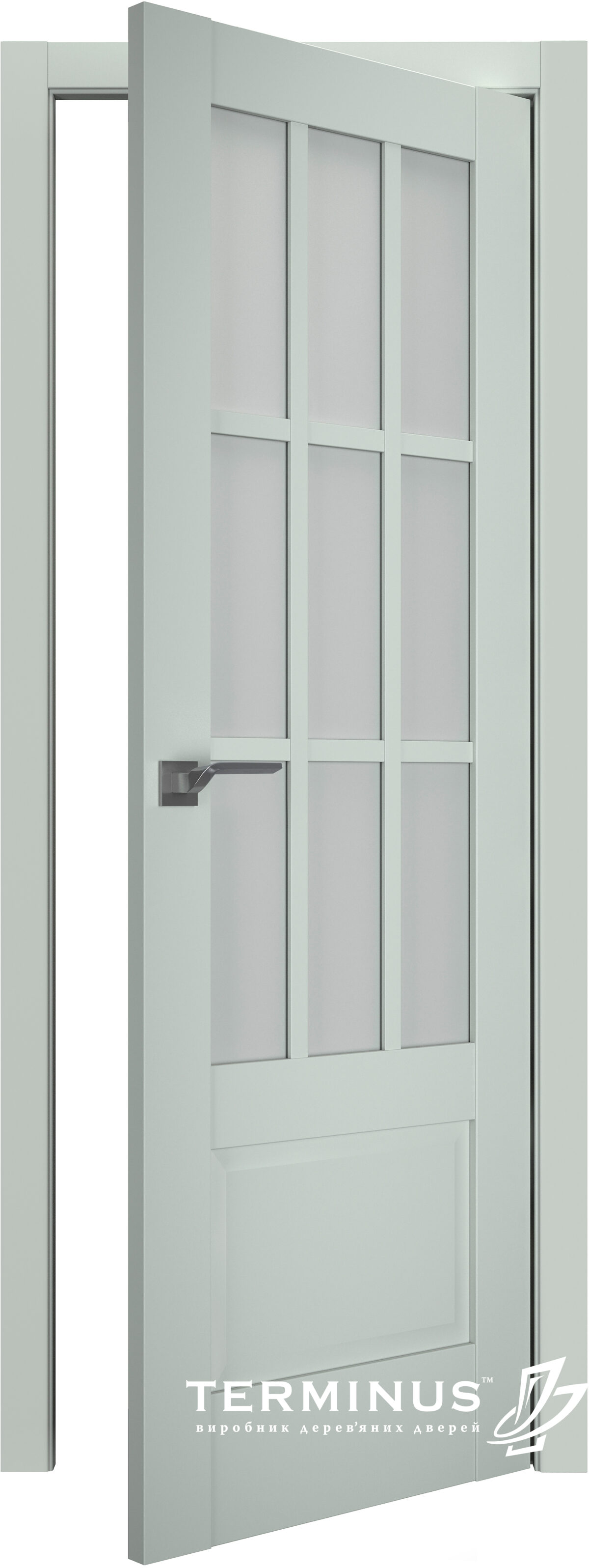 A1-Neo-Soft 604 Oliva laminált beltéri ajtó szatén üveggel - Image 2 A1-Neo-Soft 604 Oliva laminált beltéri ajtó szatén üveggel - A NeoSoft 604 Olivin laminalt belteri ajto szaten uveggel open 1200x3192