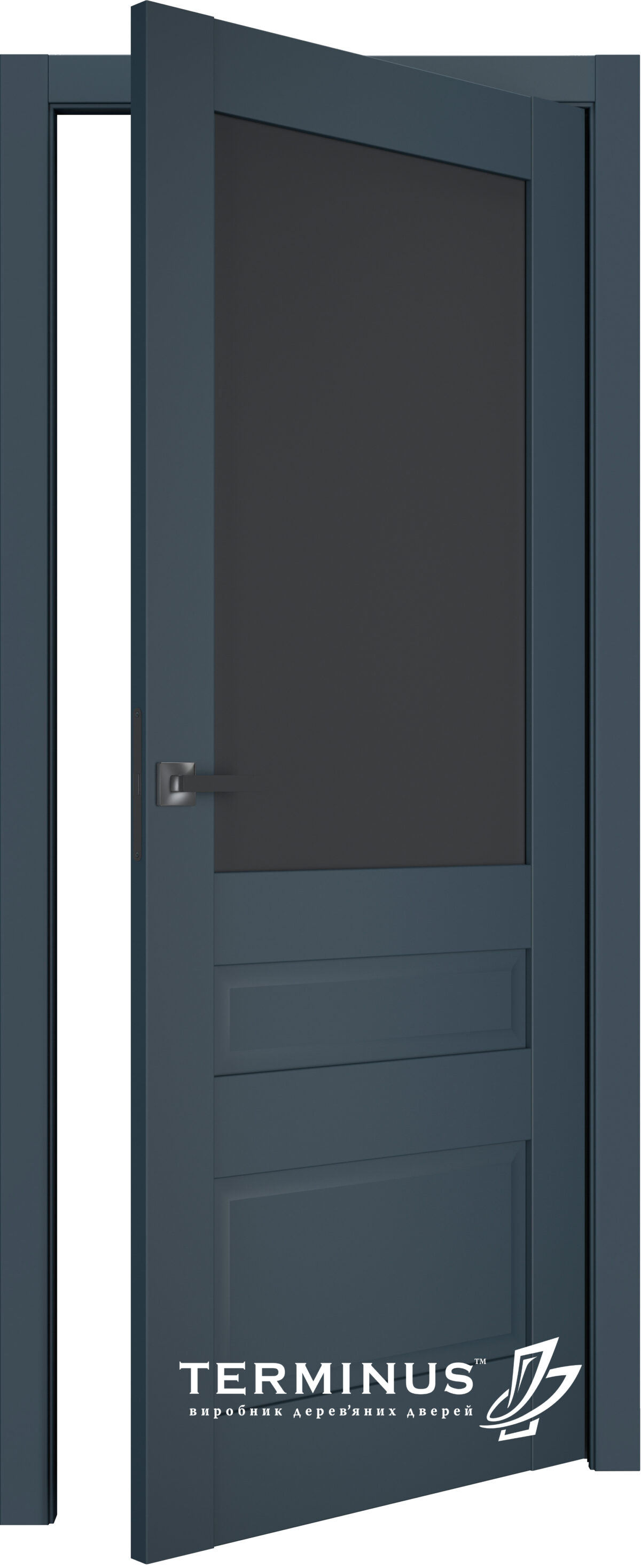 A1-Neo-Soft 608 Zafir laminált beltéri ajtó szatén üveggel - Image 2 A1-Neo-Soft 608 Zafir laminált beltéri ajtó szatén üveggel - A NeoSoft 608 Sapfire laminalt belteri ajto szaten uveggel open 1200x2934