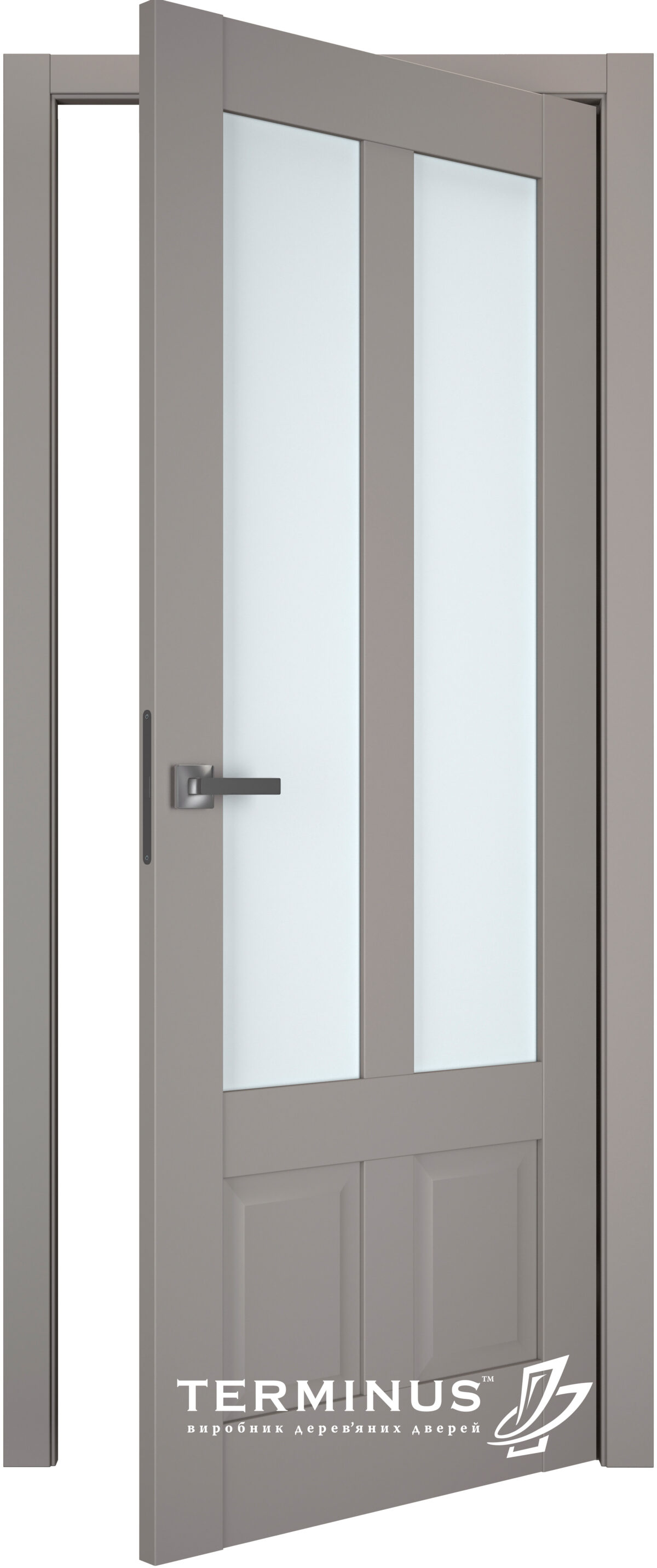 A1-Neo-Soft 609 Oniksz laminált beltéri ajtó szatén üveggel - Image 2 A1-Neo-Soft 609 Oniksz laminált beltéri ajtó szatén üveggel - A NeoSoft 609 Onix laminalt belteri ajto szaten uveggel open 1200x2863