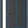 A1-Neo-Soft 609 Zafir laminált beltéri ajtó szatén üveggel - Image 2