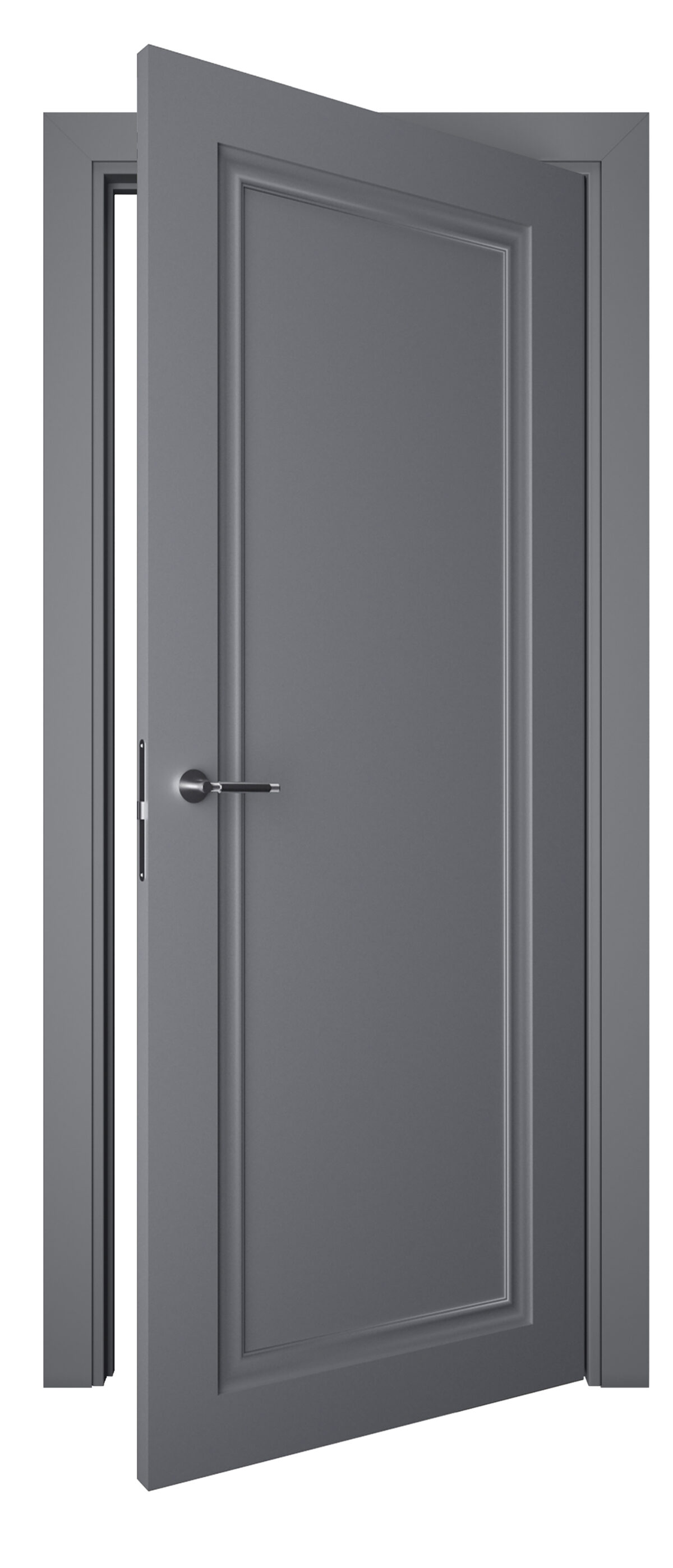 A0-Neoclassico 401 Antracit laminált beltéri ajtó tömör - Image 2 A0-Neoclassico 401 Antracit laminált beltéri ajtó tömör - A0 Neoclassico 401 Antracit laminalt belteri ajto tomor open 1200x2797
