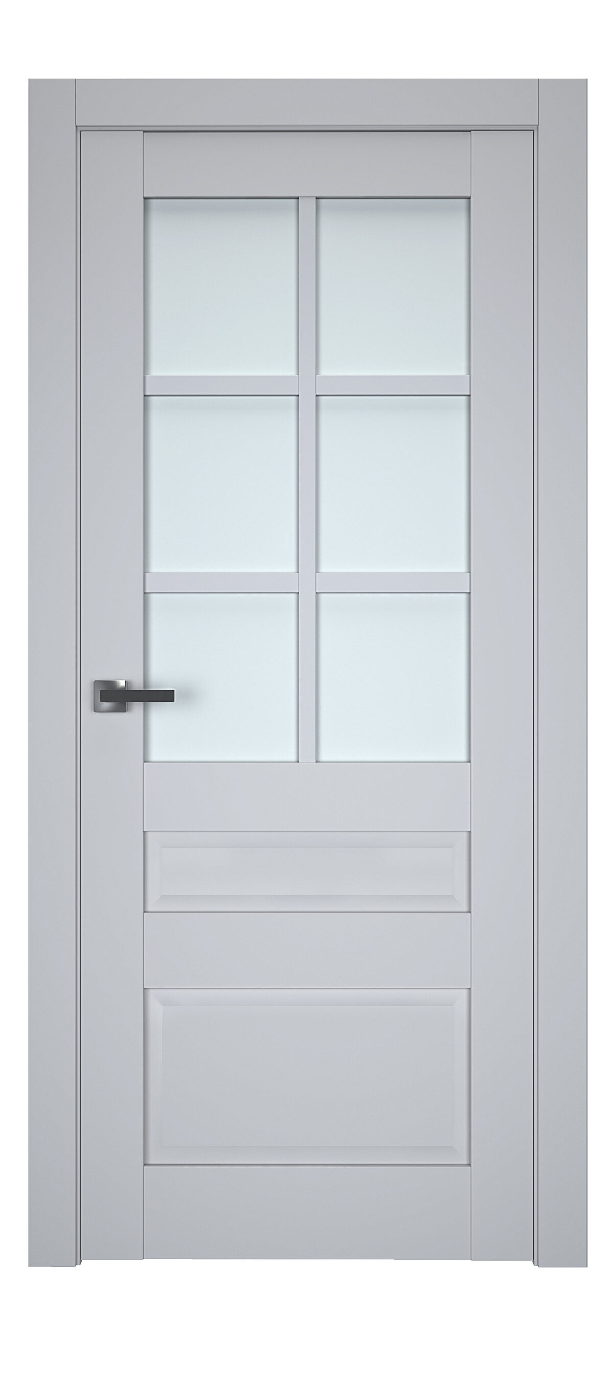 A0-Neoclassico 607 Szürke laminált beltéri ajtó szatén üveggel A0-Neoclassico 607 Szürke laminált beltéri ajtó szatén üveggel - A0 Neoclassico 607 Light Grey laminalt belteri ajto 1200x2725
