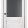 A0-Neoclassico 608 Magnólia laminált beltéri ajtó szatén üveggel
