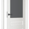 A0-Neoclassico 608 Magnólia laminált beltéri ajtó szatén üveggel - Image 2