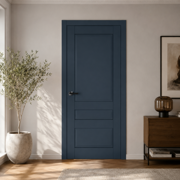 A1-Neo-Soft 608 Zafir laminált beltéri ajtó tömör