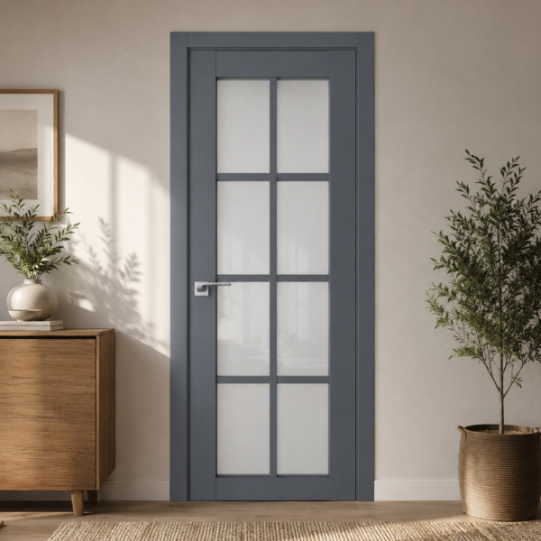 A0-Neoclassico 601 Antracit laminált beltéri ajtó szatén üveggel - A0 Neoclassico 601 Antracit laminalt belteri ajto uveges 1 600x600 A0-Neoclassico 601 Magnólia laminált beltéri ajtó szatén üveggel - A0 Neoclassico 601 Antracit laminalt belteri ajto uveges 1 600x600
