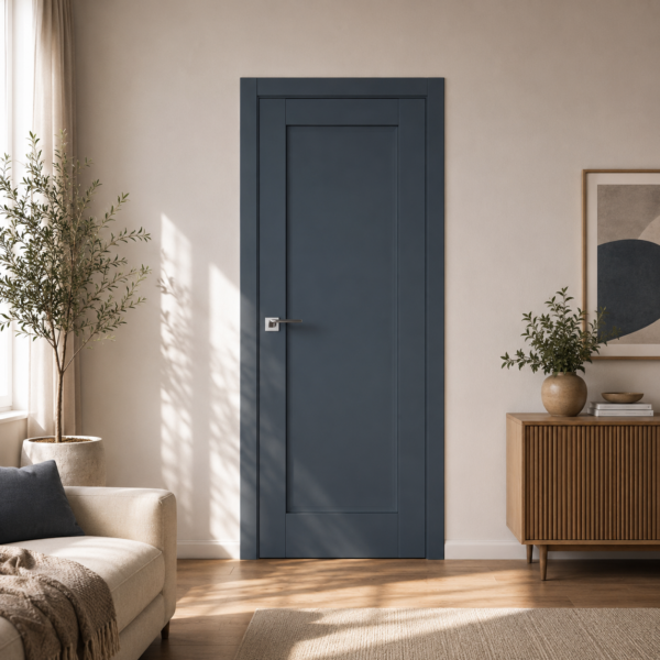 A1-Neo-Soft 605 Zafir laminált beltéri ajtó tömör
